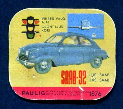 PAULIG KAHVILAPUT, SAAB-92