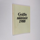 Golfin säännöt 1988 - pikkukuva 1