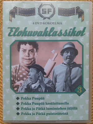 Elokuvaklassikot 3 SF 4 kpl dvd-elokuvia