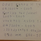 Jarrulevyt Opel Astra, Meriva, 670-915920 - pikkukuva 1