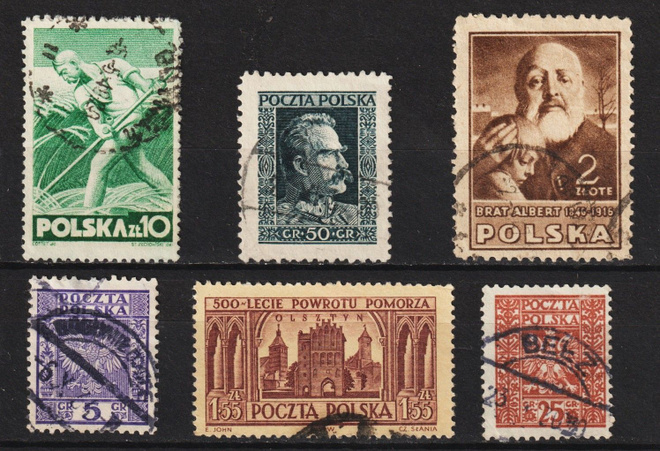 Puola alkaen 1931 muutama hyvä merkki.