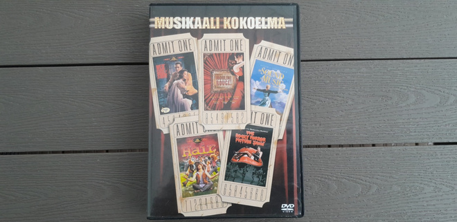DVD: Musikaali Kokoelma 5xDVD 1961-2001/2009