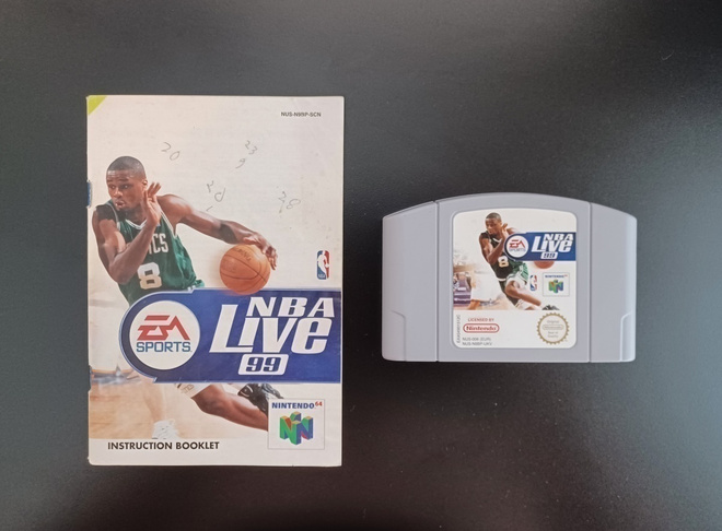 N64: NBA Live 99 (L+M, SCN-ohjeet)