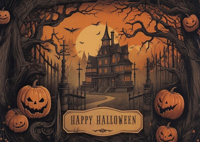 Halloween talo