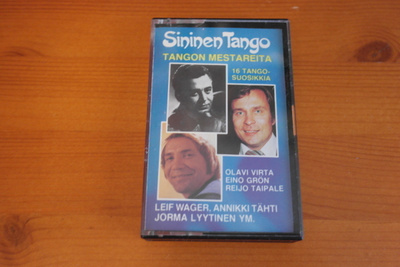 Sininen Tango C-kasetti.Audiotuotanto 1988.