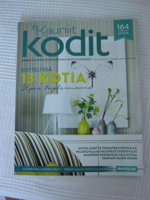 Kauniit kodit heinäkuu 7-8/2014