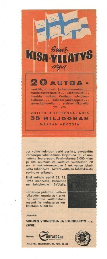 SUUR KISA-YLLÄTYS ARPA