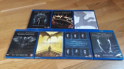 Game of Thrones Kaudet 1-7 Blu-ray Nordic