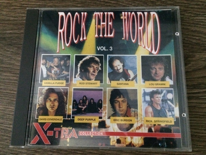 ROCK THE WORLD VOL. 3  kokoelma CD 1992