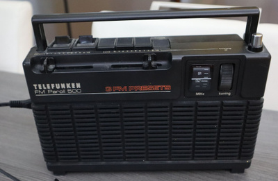 TELEFUNKEN fm paroll 500 vintage radio