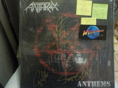ANTHRAX - ANTHEMS UUSI/NEW U.S -2015 NIMMAROITU EP