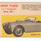 VILLI LÄNSI n:o 7 Takana Autokeräilykuva n:o 40 FRAZER NASH - pikkukuva 5