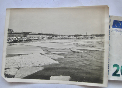 VANHA Valokuva Helsinki Merisatama 1914