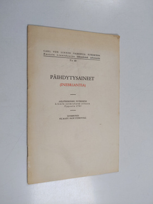 Carl von Linne : Päihdytysaineet (Inebrientia) : akateemi...