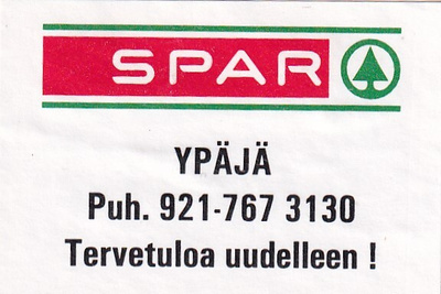 Ypäjä . SPAR  , s74