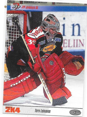 2003-04 CardSet #71 Tero Leinonen JYP MV