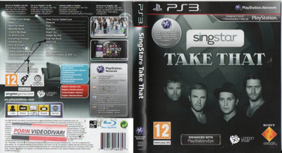 Singstar take that (76 802) k PS3 25 alkuperäis kappale