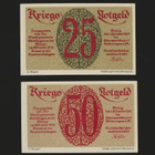Saksa Notgeld 25, 50 Pfg, Geislingen 1920 - pikkukuva 1