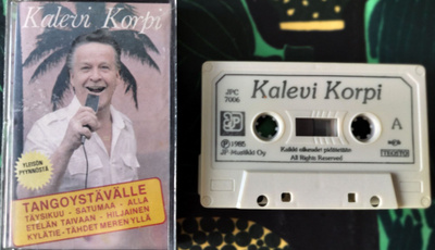 KALEVI KORPI-TANGOYSTÄVÄLLE-Kasetti, JPC 7006,v.1985 JP-Musi
