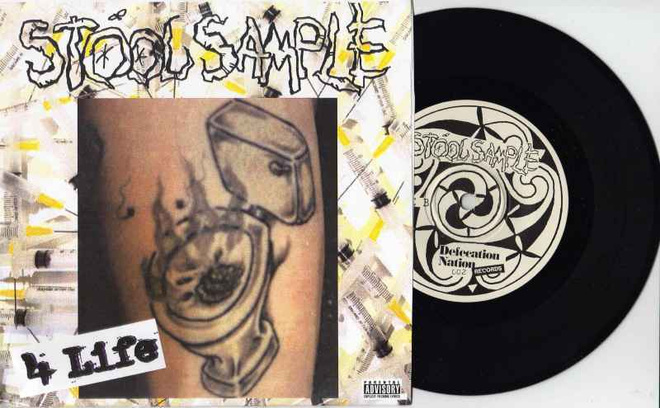 STOOL SAMPLE 1st EP-1998- oRiG 1st press/500 - GA/USA Oi!