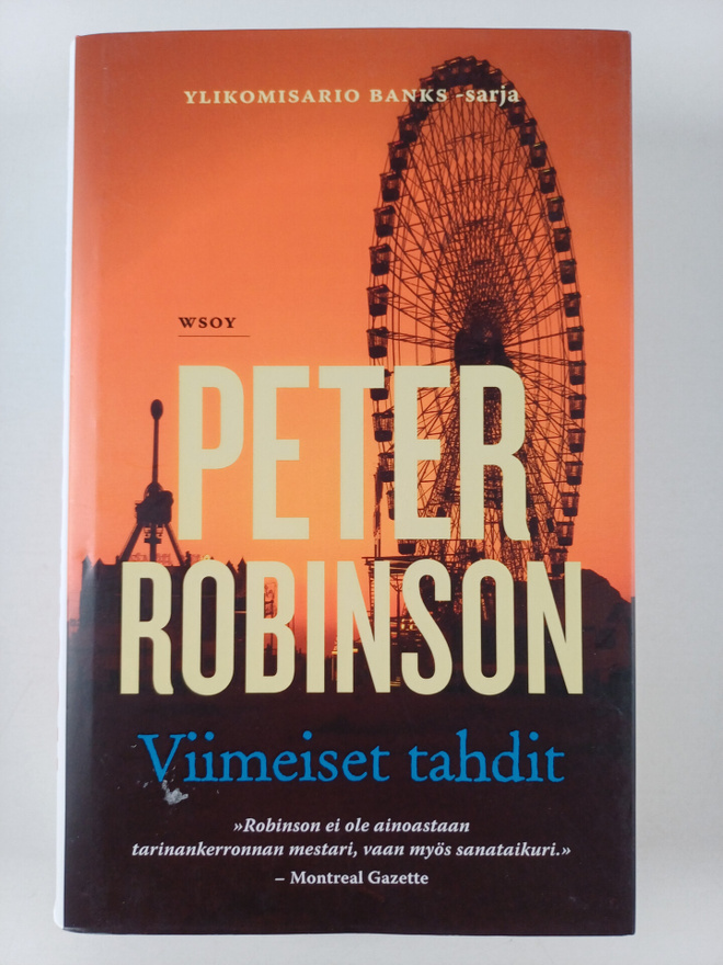 Peter Robinson : Viimeiset tahdit