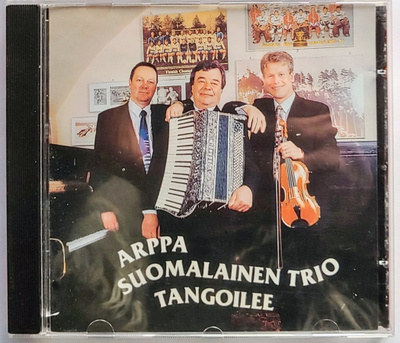 ARPPA SUOMALAINEN TRIO Tangoilee – CD 1998 - omakustanne