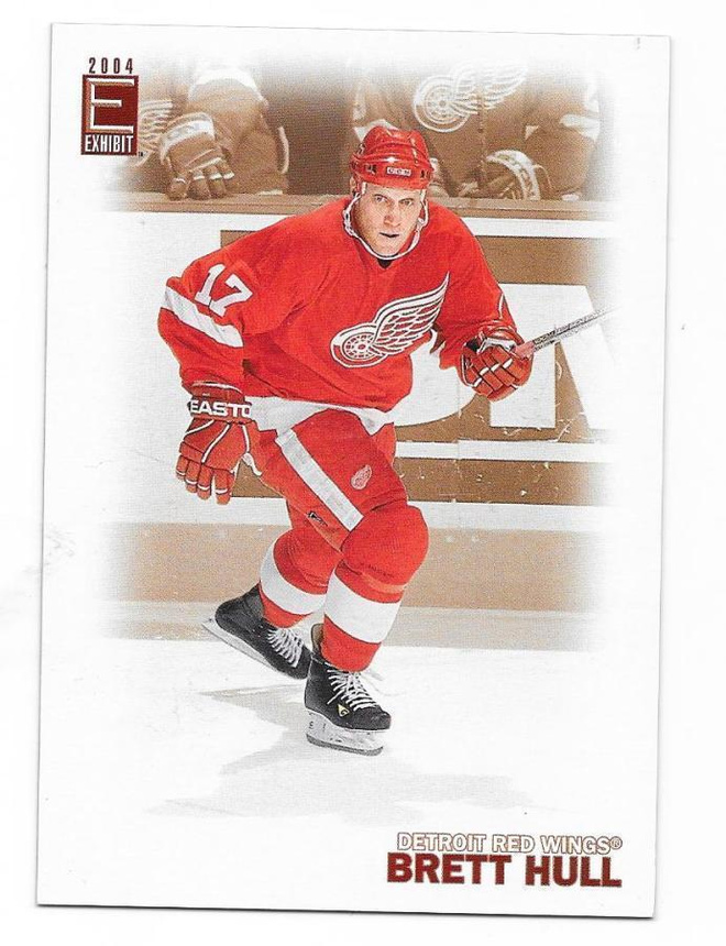 2003-04 Pacific Excibit Jumbo #168 Brett Hull Detroit