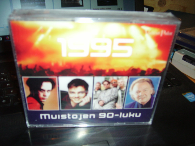 3CD MUISTOJEN 90-LUKU 1995 (Sis.postikulut) UUSI !