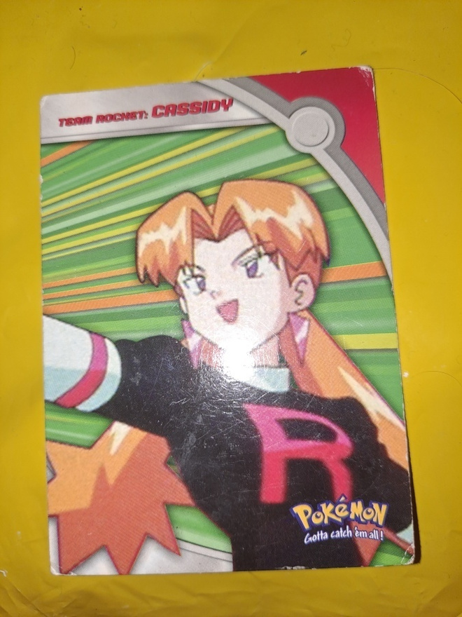 HV5 Team Rocket Cassidy Pokemon Topps Card (Series 2)