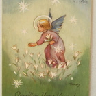 Martta Wendelin vanha enkeli kortti, v. 1948, siltaleima - pikkukuva 2