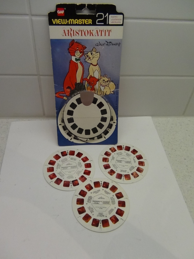 VIEW-MASTER KIEKOT,  ARISTOKATIT ,OMASSA PAKETISSA