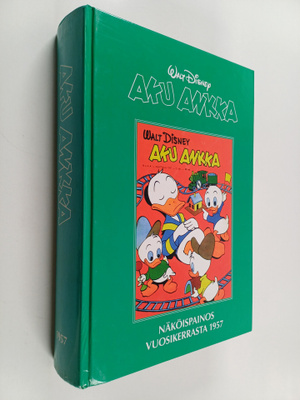 Walt Disney ym. : Aku Ankka näköispainos vuosikerrasta 1957