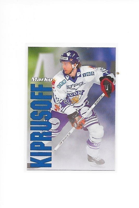 1998-99 CardSet Maajoukkue #8of47 Marko Kiprusoff TPS