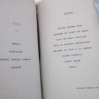 VANHA Menu Suomen Edustusto Illallinen 7.2.1918 KOMEA - pikkukuva 3