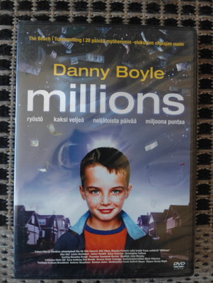 Millions (2004) DVD Suomijulkaisu ohj. Danny Boyle