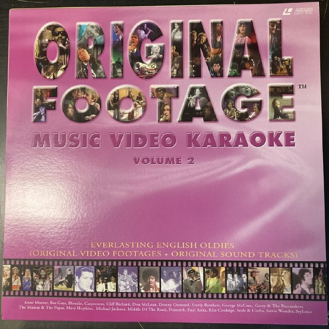 Original Footage - Music Video Karaoke Volume 2 LaserDisc