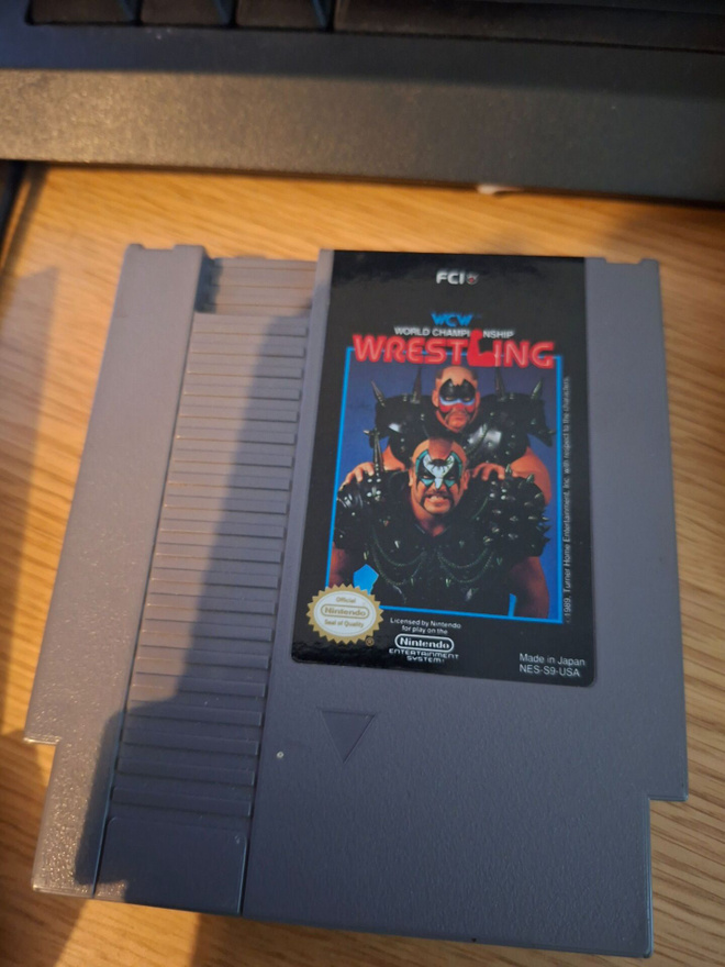 NES WCW World Championship Wrestling USA