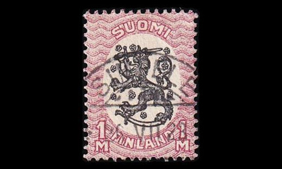 74 o M-17 1mk loisto Simpele 26.VII.23 (1917)