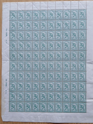 1929 ilman vesileimaa, 40p vihreä arkki.LAPE 101A **