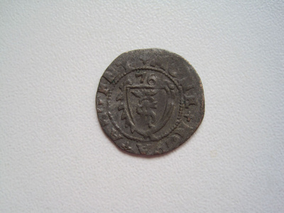 COURLAND SHILLING 1576.  135