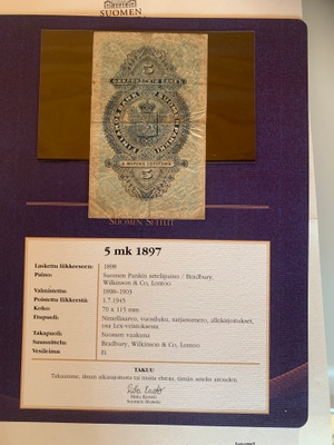 5 markkaa 1897