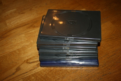 DVD-kotelo tupla / kahdelle levylle 6 kpl