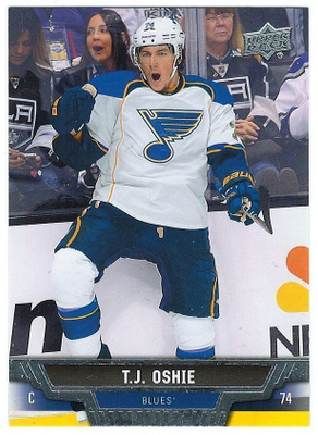 13-14 Upper Deck #122 T.J. Oshie