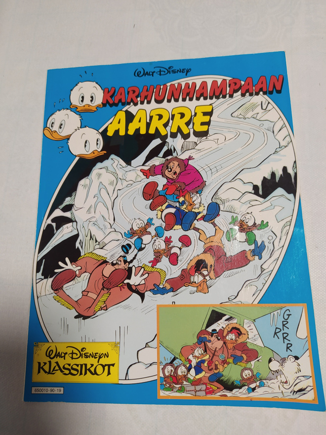Walt Disney : Karhunhampaan aarre