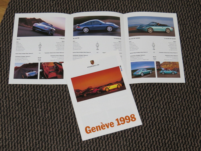 1998 Porsche 911 Boxster 911 Cabriolet esite - KUIN UUSI