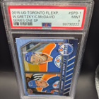 2015 UD Connor McDavid RC Wayne Gretzky #SP3-1 PSA 9 MINT - pikkukuva 4