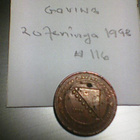 Bosnia-Herzegovina 20 feninga 1998, km#116 - pikkukuva 2