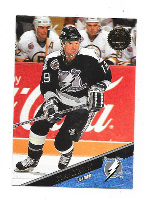 1993-94 LEAF #209 Brian Bradley , Tampa Bay Lightning