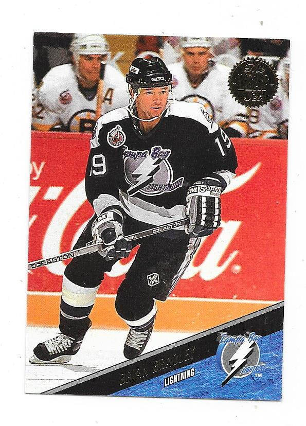 1993-94 LEAF #209 Brian Bradley , Tampa Bay Lightning