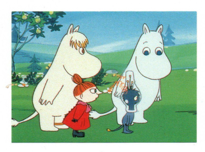 Purkkakuva MUUMI 1995